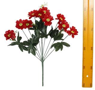 Букет хризантема (7гол 45см 40шт) AW-036 1200шт