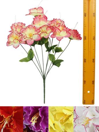 Ветка букет нарцисса (9гол 45см 20шт) Y09-978