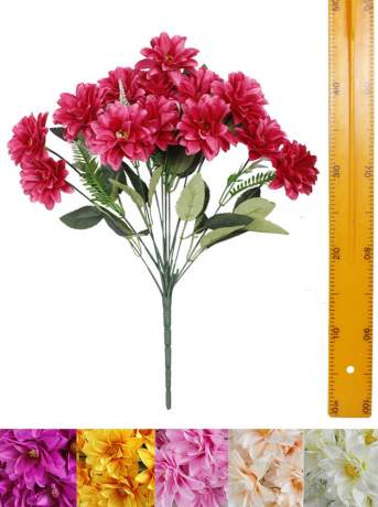 Ветка букет крокуса (13гол 20шт 60см) N-012 260шт