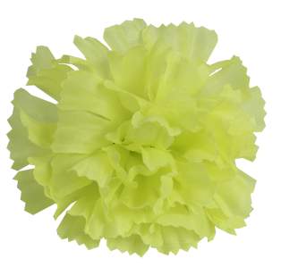Голова гвоздики шелк Г0024 (10,5см 100шт) красная