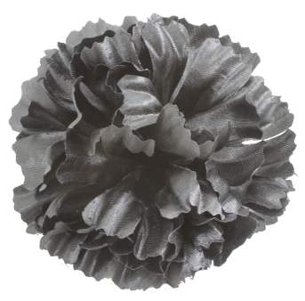 Голова гвоздики атласная Г0023 (10,5см 50шт) черная