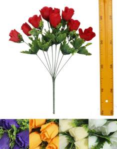 Ветка букет для венка розочки (9гол 48см 20шт) Y09-774