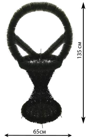 Каркас корзина 3,37 двойная ручка