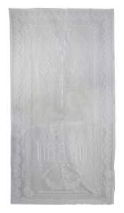 Покрывало тюльевое 215*120 002-14