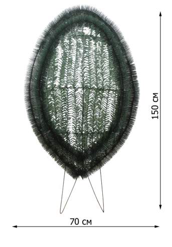 Каркас для венка  2,46 Орех малый