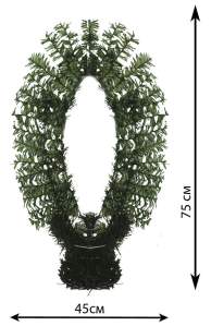 Каркас корзина 1,09 свеча