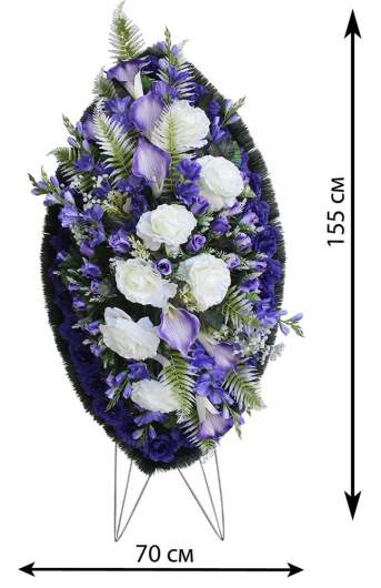 Венок украшенный 2,2  3300