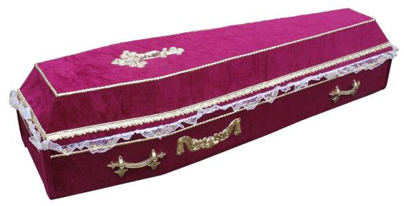 Гроб Оббитый Фольга