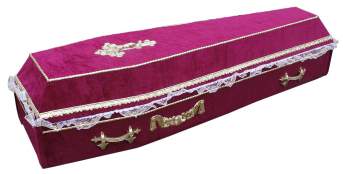 Гроб Оббитый Фольга