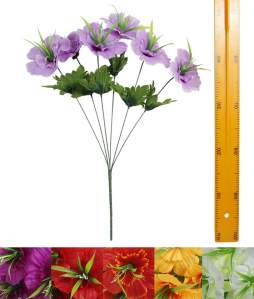 Ветка букет для венка нарцисса (6гол 30см 20шт) Y06-955