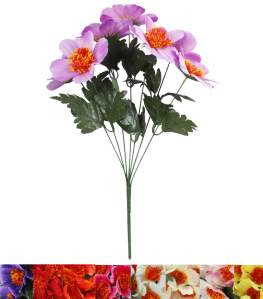 Букет цветик-семицветик (7гол 53см 50шт) Б10141