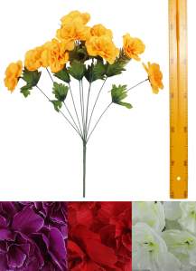 Ветка букет для венка хризантемы (9гол 60см 20шт) Y09-925