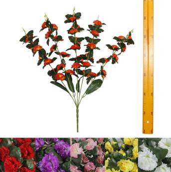 Ветка для венка гвоздики (5стеб. 70см 20шт) G-005