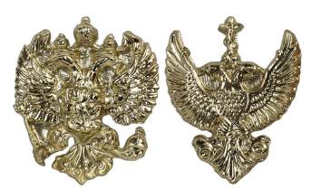 Фольга герб орел маленький 15см