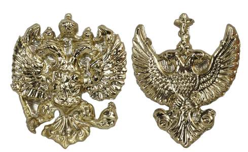 Фольга герб орел маленький 15см