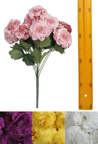 Ветка ритуальная ноготки (9гол 45см 10шт) HS24257