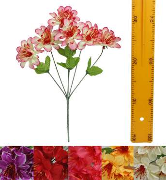 Ветка букет для венка хризантема (6гол 30см 50шт) Y06-983