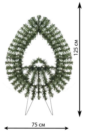 Корзина украшенная 1,10 Сирень